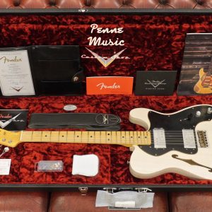 Fender Custom Shop Limited Edition 1972 Telecaster Thinline Aged White Blonde J.Relic 1