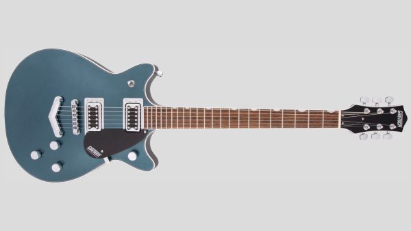 Gretsch Electromatic G5222 Double Jet BT Double-Cut with V-Stoptail Jade Grey Metallic 2509310519