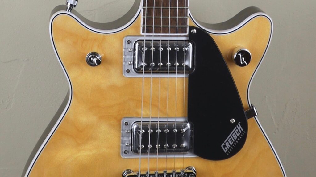 Gretsch G5222 Double Jet BT with V-Stoptail Electromatic Collection Solid Body Aged Natural 2509310521