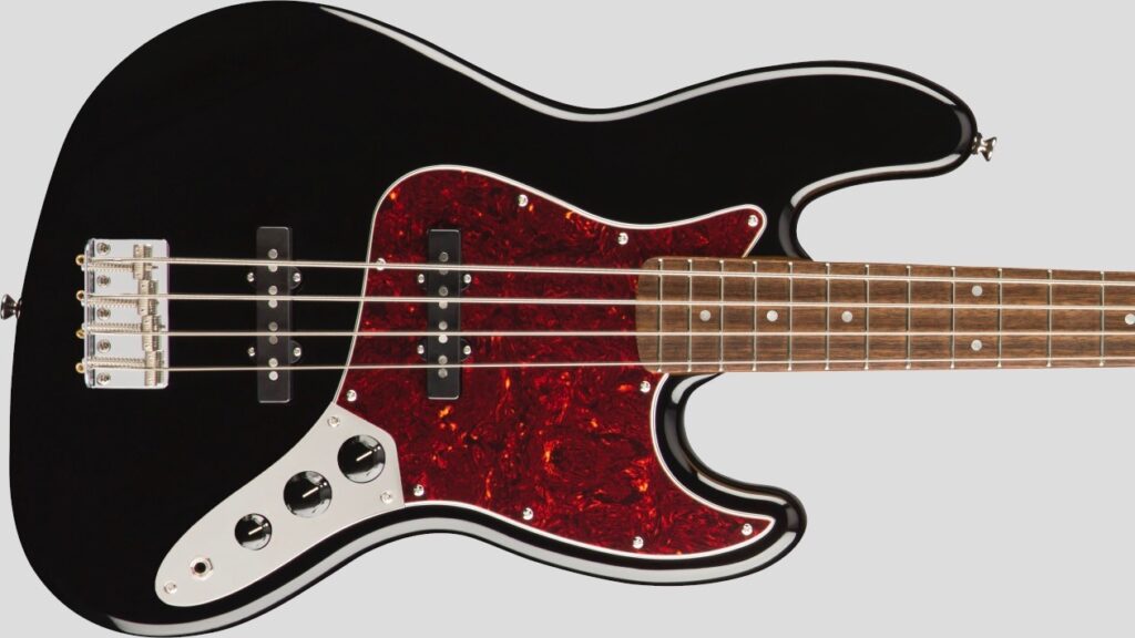 Squier by Fender Classic Vibe 60 Jazz Bass Black 0374530506 con custodia Fender in omaggio