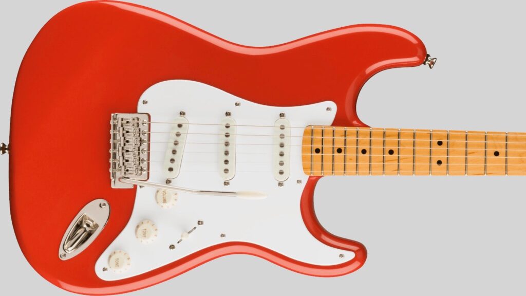 Squier by Fender Classic Vibe 50 Stratocaster Fiesta Red 0374005540 custodia Fender in omaggio
