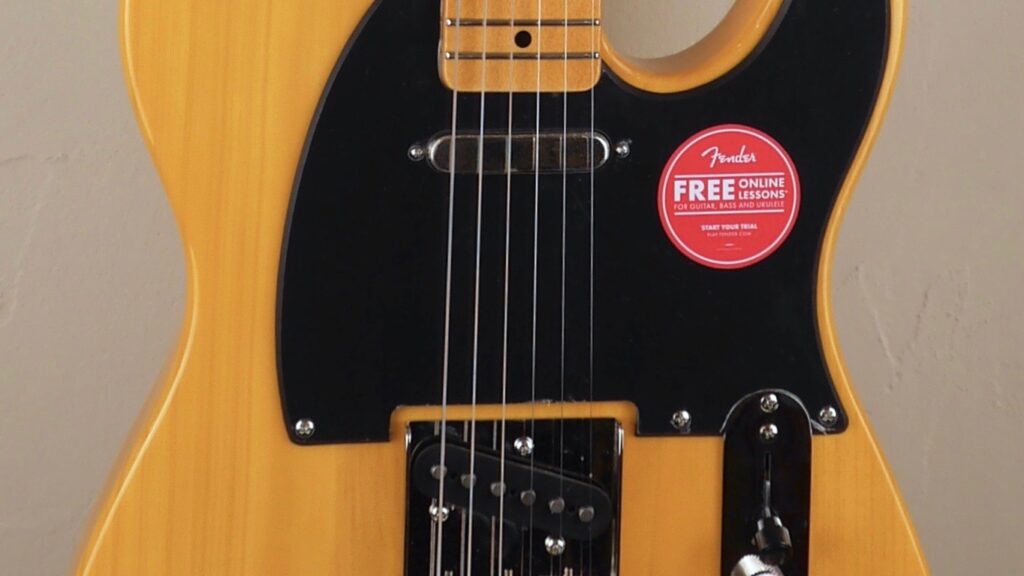 Squier by Fender Classic Vibe 50 Telecaster Butterscotch Blonde 0374030550 con custodia Fender