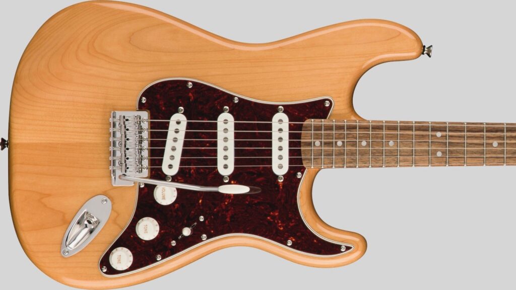 Squier by Fender Classic Vibe 70 Stratocaster Natural 0374020521 con custodia Fender in omaggio