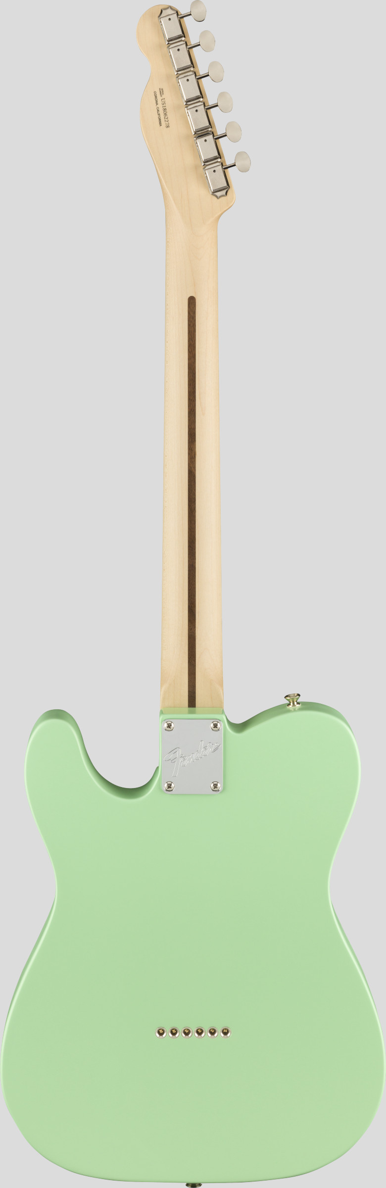 Fender American Performer Telecaster HUM Satin Surf Green 2