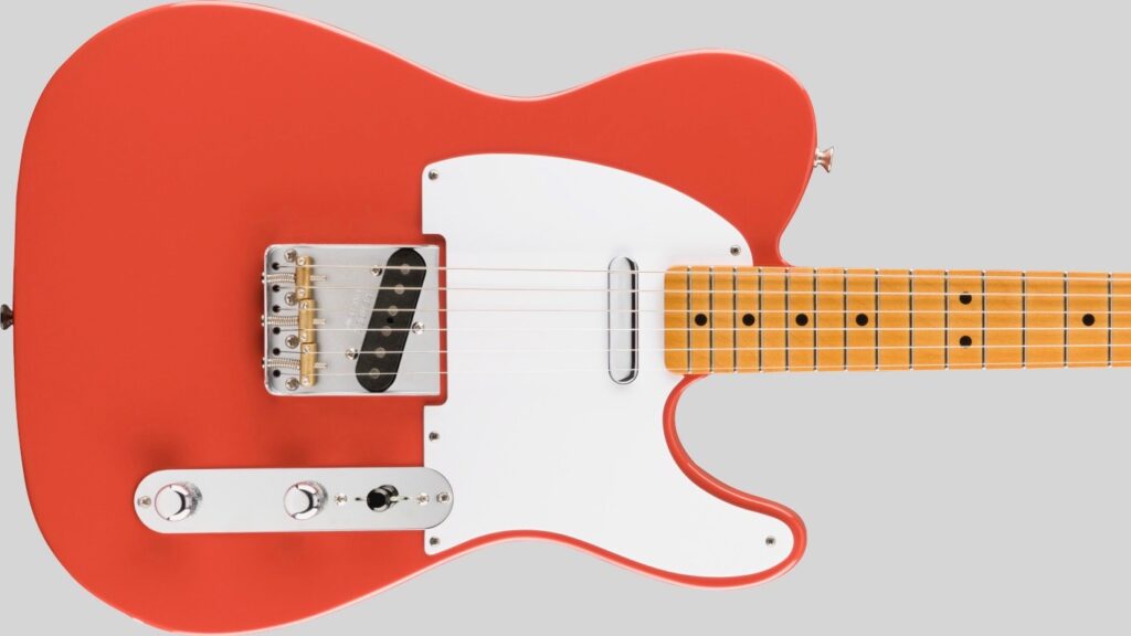 Fender Vintera 50 Telecaster Fiesta Red 0149852340 inclusa custodia Fender