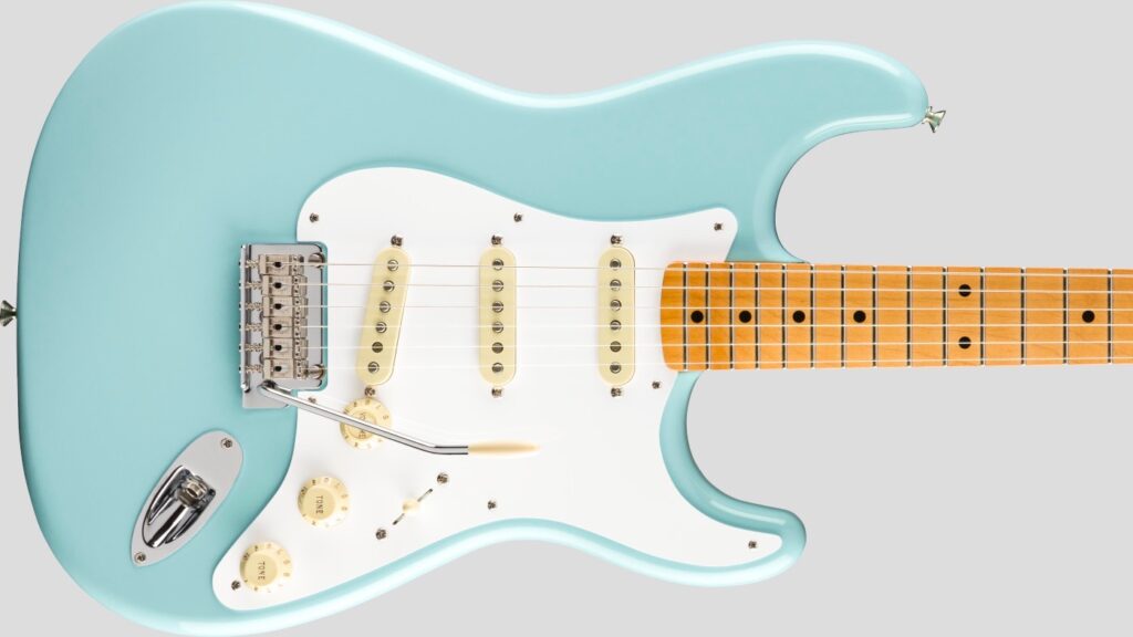 Vintera 50 Strato Modified Daphne Blue 0149962304 Made in Mexico inclusa custodia Fender