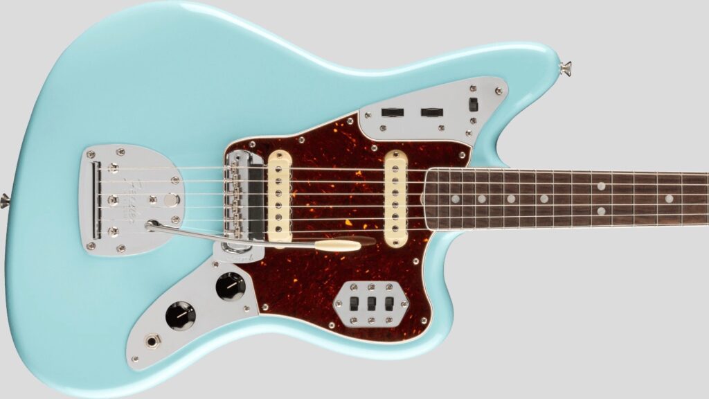 Fender 60 Jaguar American Original Daphne Blue 0110160804 Made in Usa inclusa custodia rigida Fender G&G