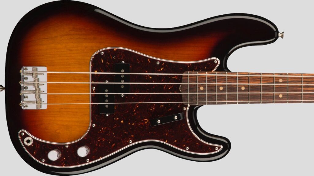 Fender 60 Precision Bass American Original 3-Color Sunburst 0190120800 Made in Usa inclusa custodia rigida G&G
