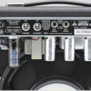 Fender 65 Deluxe Reverb amplificatore valvolare chitarra 12 watt 1x10" Jensen (con footswitch e cover) 0217460000 Made in Usa