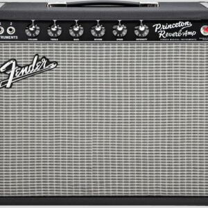 Fender 65 Princeton Reverb amplificatore valvolare chitarra 12 watt 1x10" Jensen (con footswitch e cover) 2172006000 Made in Usa