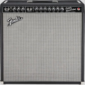 Fender 65 Super Reverb amplificatore valvolare chitarra 45 watt 4x10" Jensen (con footswitch e cover) 0217660000 Made in Usa