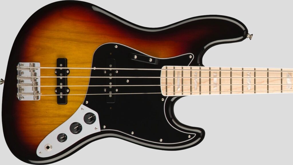 Fender 70 Jazz Bass American Original 3-Color Sunburst 0190142800 Made in Usa inclusa custodia rigida Fender G&G