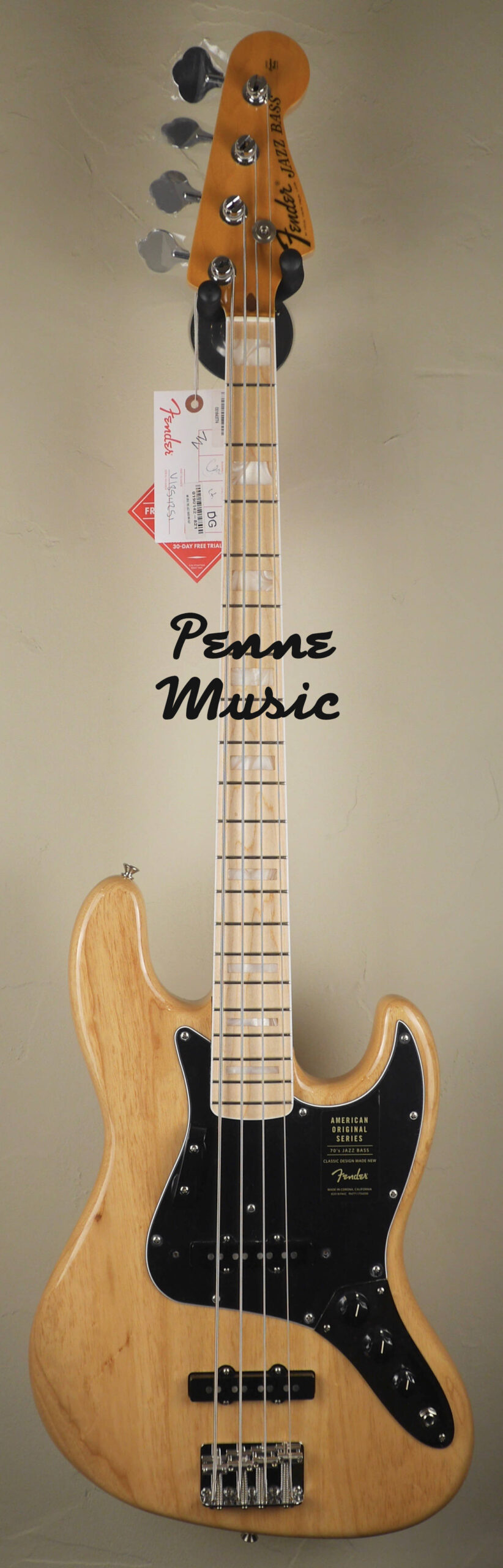 Fender American Original 70 Jazz Bass Natural 2