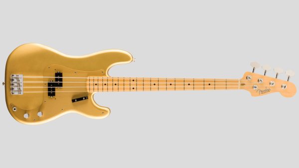 Fender American Original 50 Precision Bass Aztec Gold 0190102878 Made in Usa inclusa custodia rigida