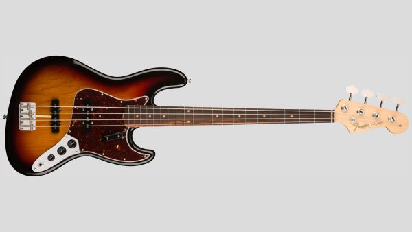 Fender American Original 60 Jazz Bass 3-Color Sunburst 0190130800 Made in Usa inclusa custodia rigida