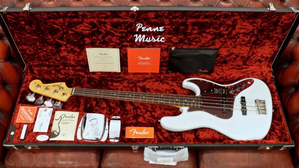 Fender American Original 60 Jazz Bass Sonic Blue 0190130872 Made in Usa inclusa custodia rigida