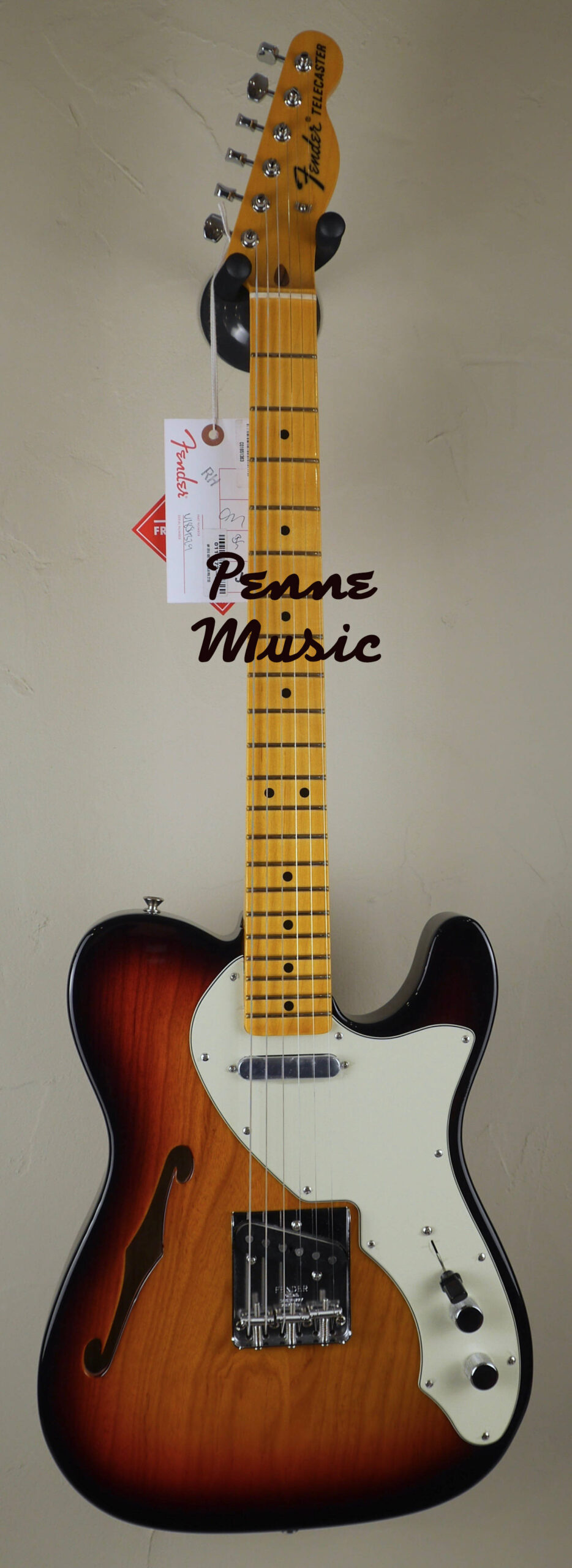 Fender American Original 60 Telecaster Thinline 3-Color Sunburst 2