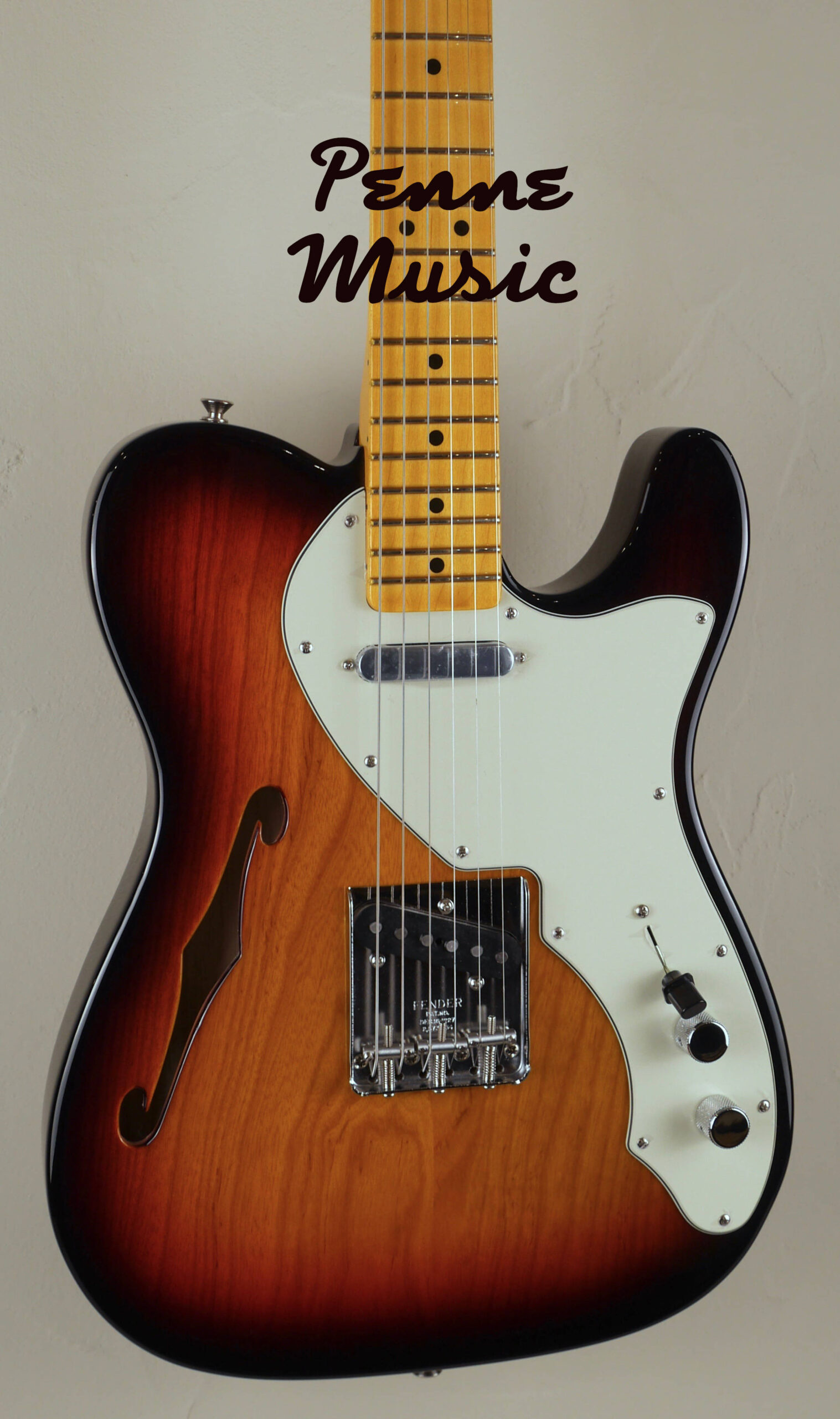 Fender American Original 60 Telecaster Thinline 3-Color Sunburst 4