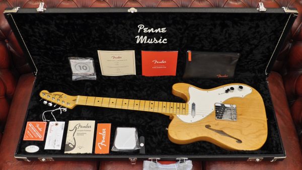 Fender 60 Telecaster Thinline American Original Aged Natural 0110172834 Made in Usa
