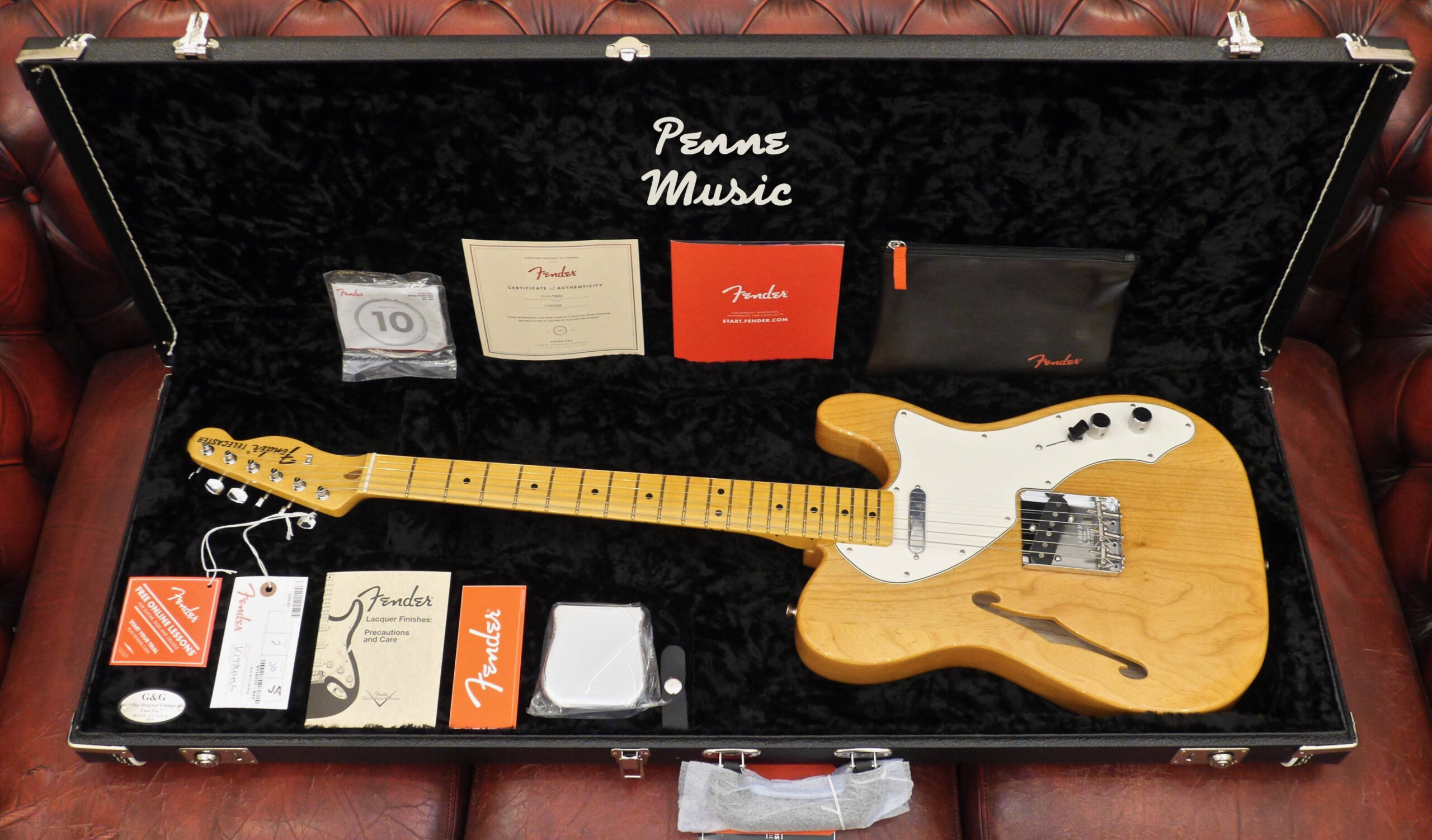 Fender American Original 60 Telecaster Thinline Aged Natural 1