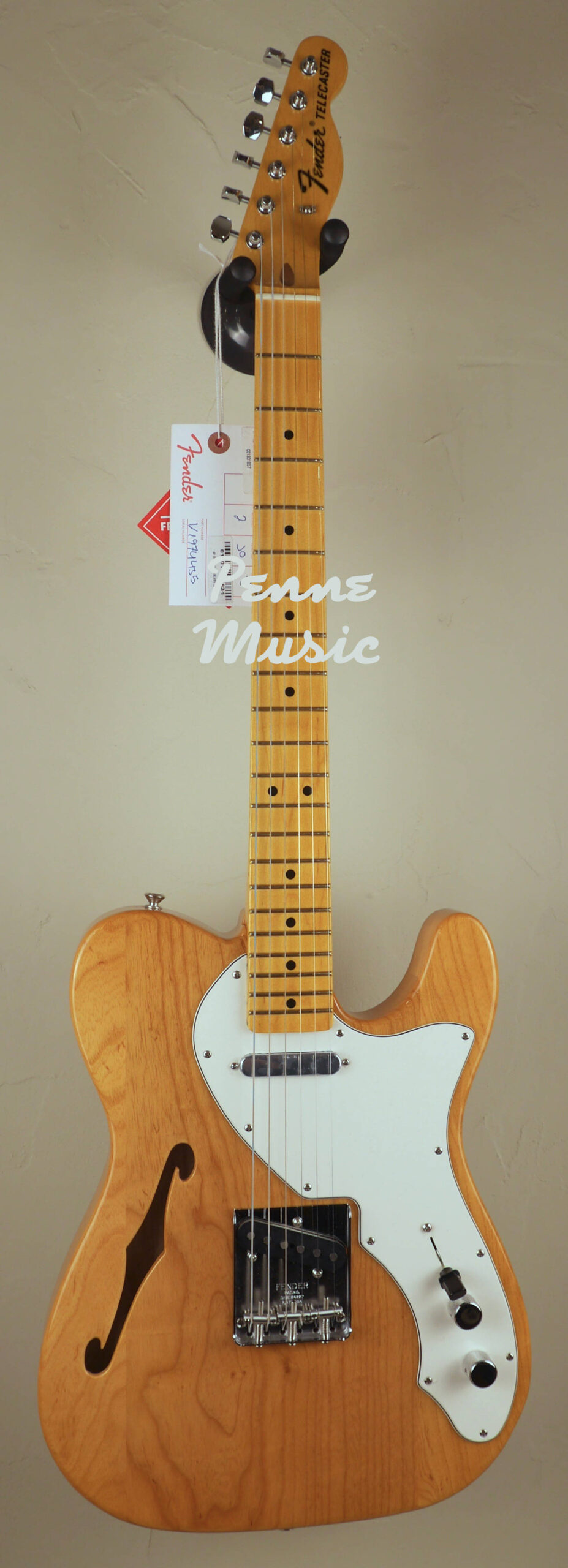 Fender American Original 60 Telecaster Thinline Aged Natural 2