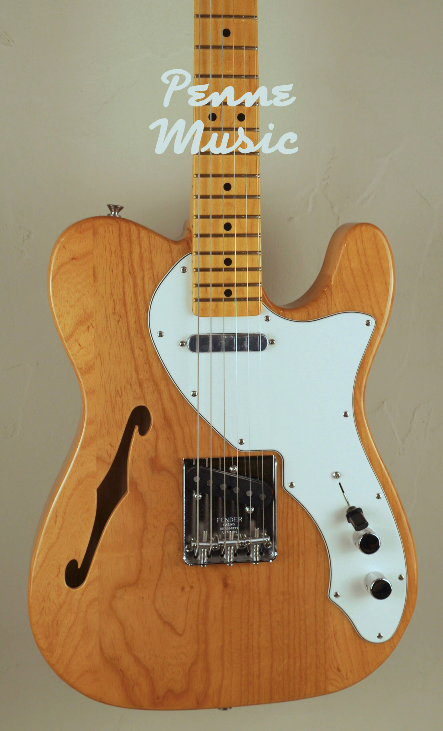 Fender American Original 60 Telecaster Thinline Aged Natural 4