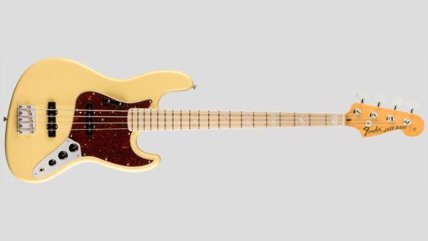 Fender American Original 70 Jazz Bass Vintage White 0190142841 Made in Usa inclusa custodia rigida