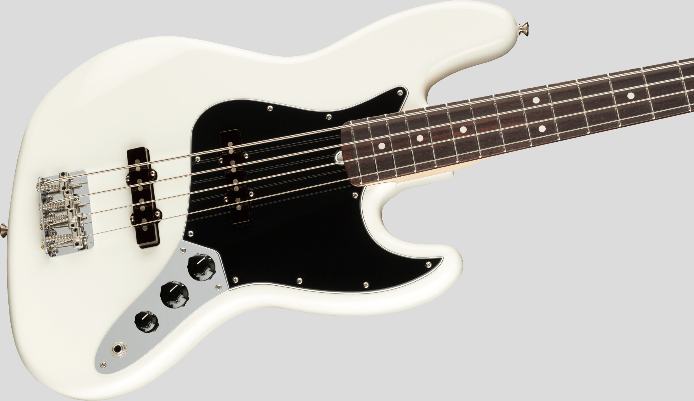 Fender American Performer Jazz Bass Arctic White 3