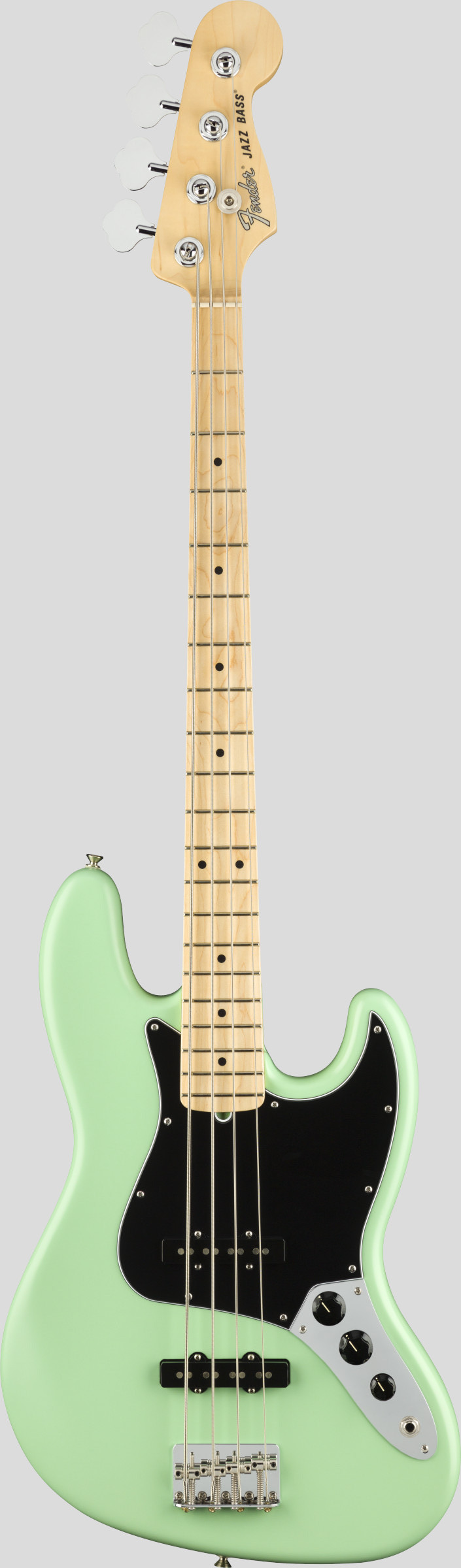 Fender American Performer Jazz Bass Satin Surf Green 1