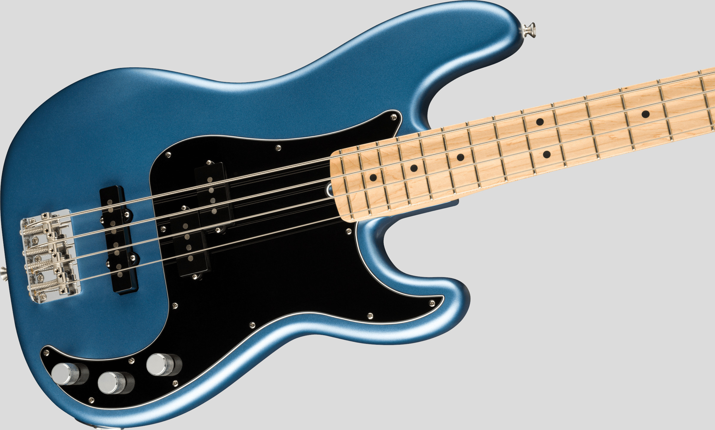 Fender American Performer Precision Bass Satin Lake Placid Blue 3