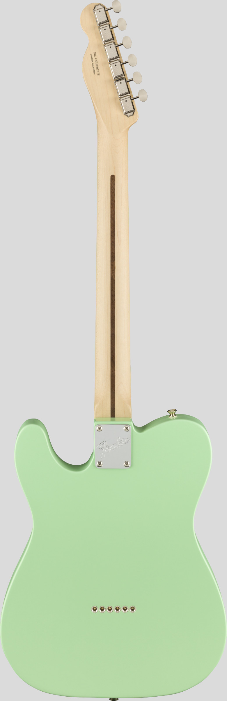 Fender American Performer Telecaster HUM Satin Surf Green 2