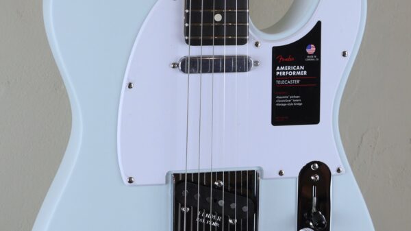 Fender American Performer Telecaster Satin Sonic Blue 0115110372 Made in Usa inclusa custodia