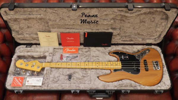 Fender American Professional II Jazz Bass Roasted Pine 0193972763 Made in Usa inclusa custodia rigida