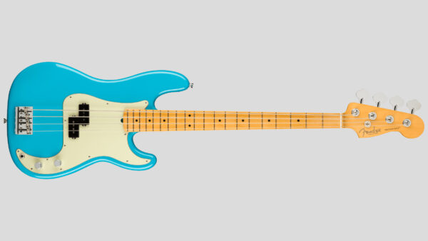 Fender American Professional II Precision Bass Miami Blue 0193932719 Made in Usa inclusa custodia
