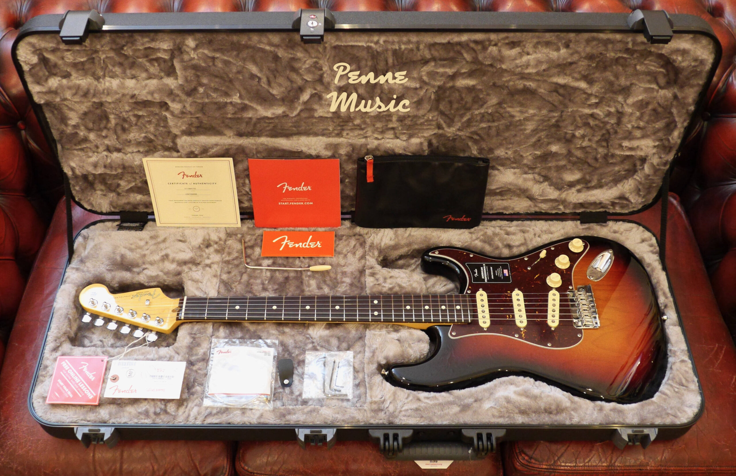 Fender American Pro II Strato 3 Color Sunburst RW 0113900700