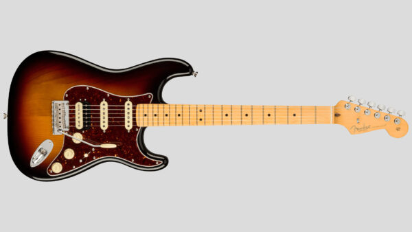 Fender American Pro II Stratocaster HSS 3-C Sunburst MN 0113912700 Made in Usa inclusa custodia
