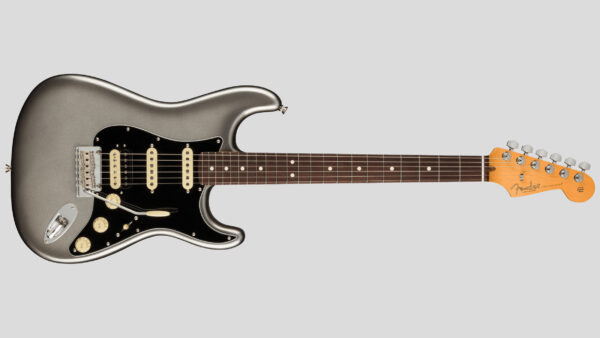 Fender American Pro II Stratocaster HSS Mercury 0113910755 Made in Usa inclusa custodia rigida