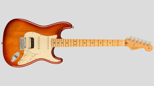 Fender American Pro II Stratocaster HSS Sienna Sunburst 0113912747 Made in Usa inclusa custodia