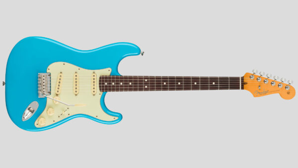 Fender American Pro II Strato Miami Blue RW 0113900719 Made in Usa inclusa custodia rigida