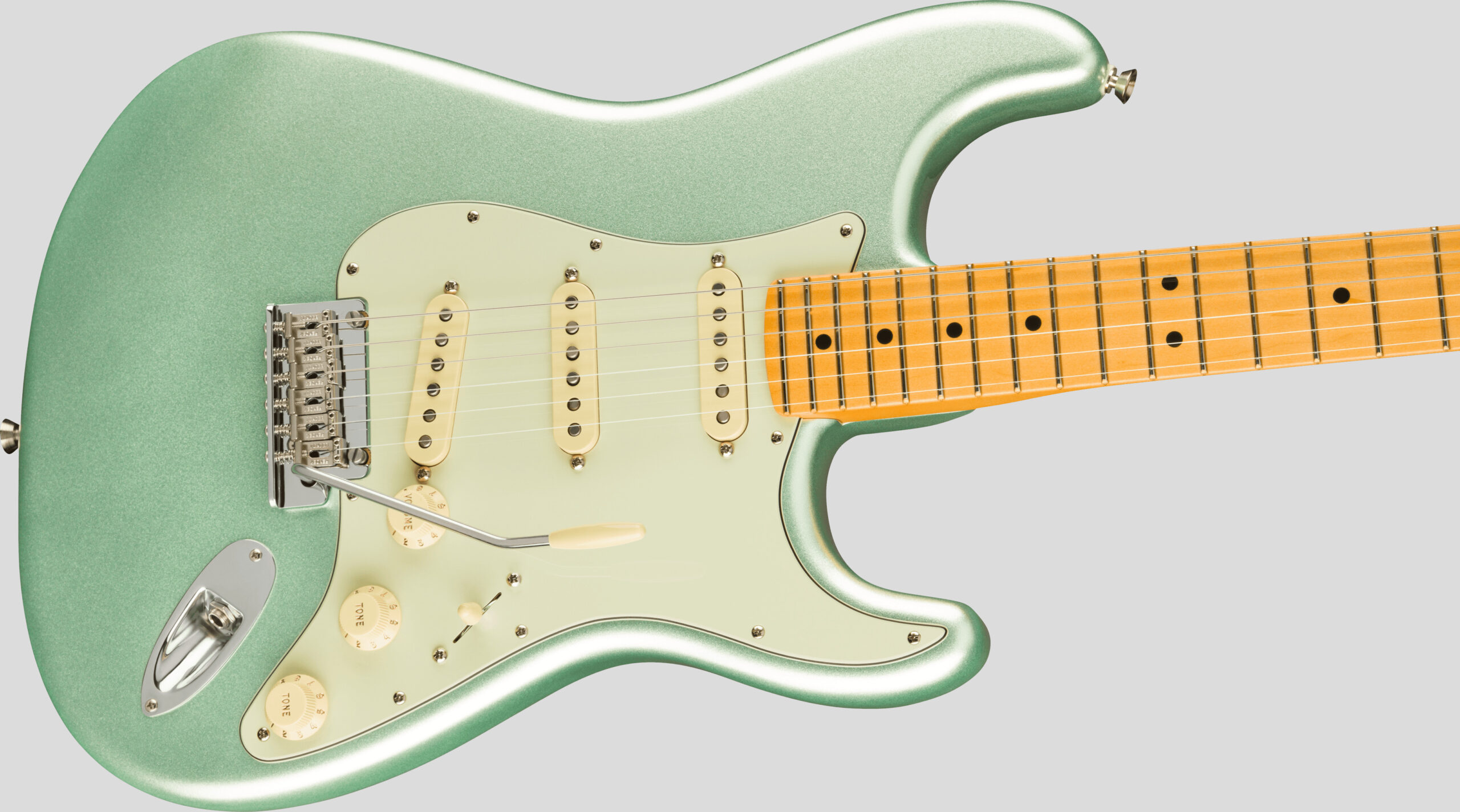 Fender American Professional II Stratocaster Mystic Surf Green MN 3