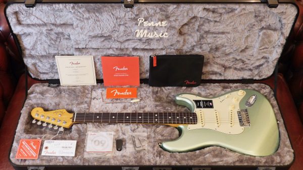 Fender American Pro II Strato Mystic Surf Green RW 0113900718 Made in Usa inclusa custodia
