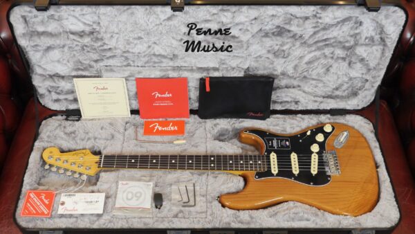Fender American Pro II Strato Roasted Pine RW 0113900763 Made in Usa inclusa custodia rigida