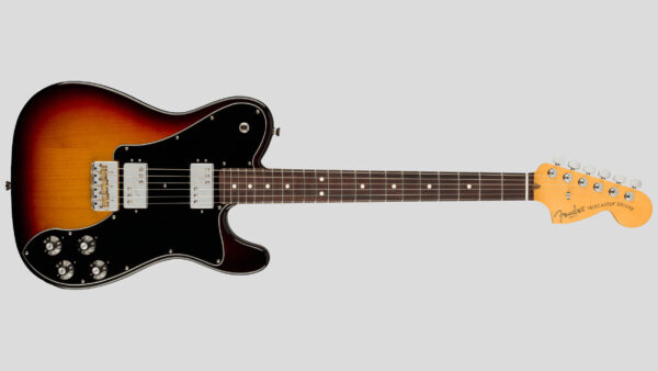 Fender American Pro II Telecaster Deluxe 3-C Sunburst 0113960700 Made in Usa inclusa custodia
