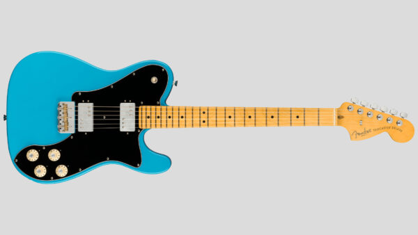 Fender American Pro II Tele Deluxe Miami Blue 0113962719 Made in Usa inclusa custodia rigida