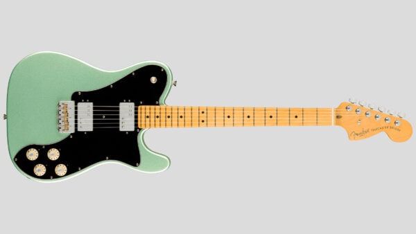 Fender American Pro II Tele Deluxe Mystic Surf Green 0113962718 Made in Usa inclusa custodia