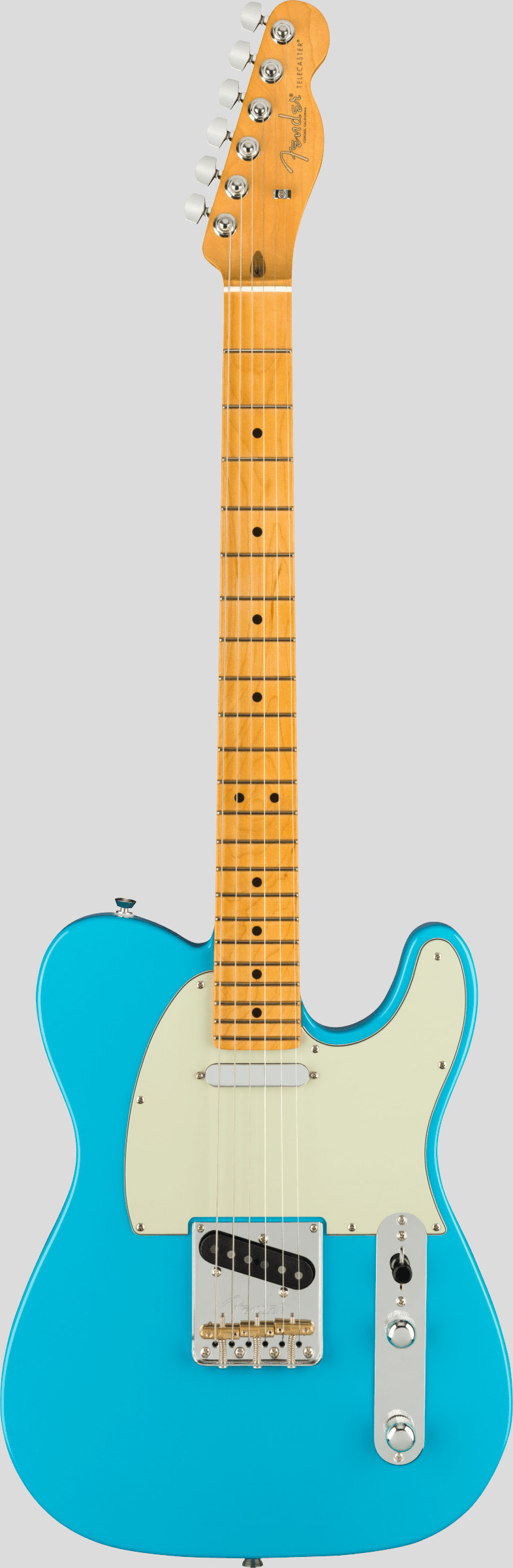 Fender American Professional II Telecaster Miami Blue 1