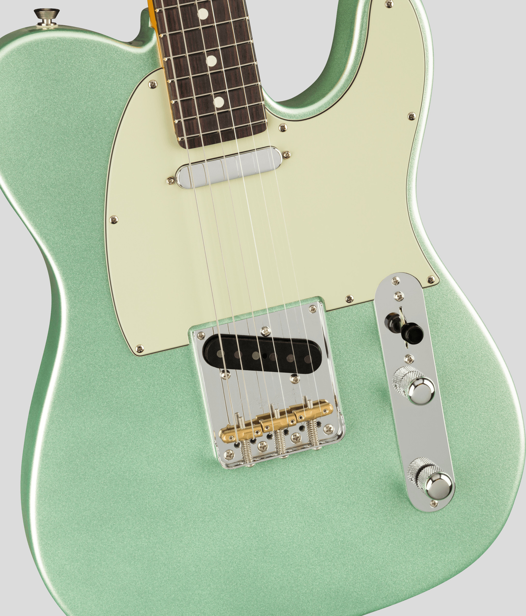 Fender American Professional II Telecaster Mystic Surf Green 4