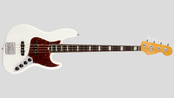 Fender American Ultra Jazz Bass Arctic Pearl 0199020781 Made in Usa inclusa custodia rigida Fender
