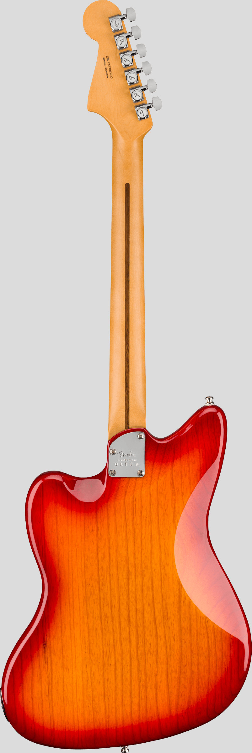 Fender American Ultra Jazzmaster Plasma Red Burst 2