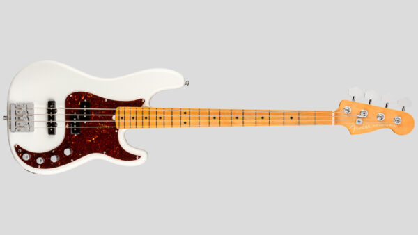 Fender Precision Bass American Ultra Arctic Pearl 0199012781 Made in Usa inclusa custodia rigida
